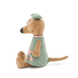 Jucarie catelusa de plus Zuza, 20cm, Orange Toys