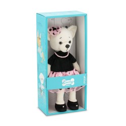 Jucarie catelusa de plus Lucky Lili: Perl, 25cm, Orange Toys