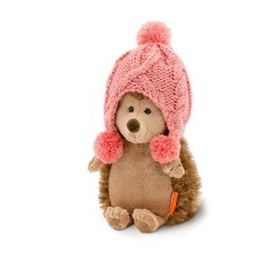 Jucarie ariciul de plus in costum de iarna Fluffy, 20cm, Orange Toys