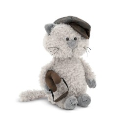 Jucarie motanul de plus norocos Buddy, 25cm, Orange Toys