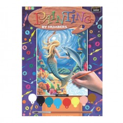Set creativ pictura - JPBN - Sirena, 24x33x2cm, Sequin Art